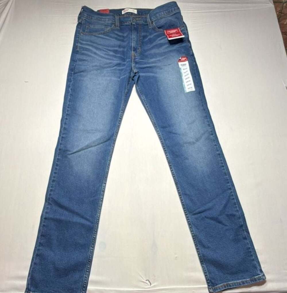 Levi Strauss Signature Men's Slim Fit Jeans 34x32 Ultimate Flex